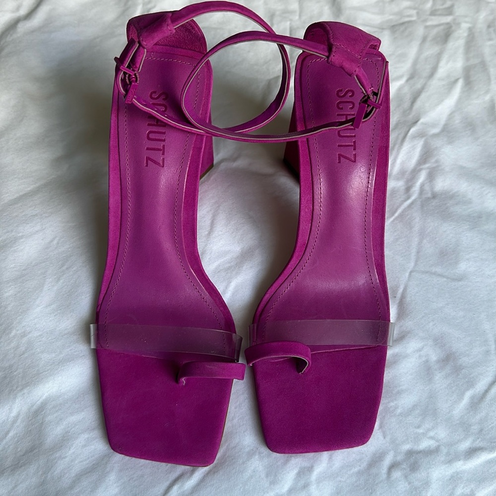 SCHUTZ SHOES FUCHSIA
